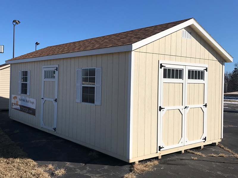 Dakota Storage Buildings' Monticello, Minnesota Shed Display Lot